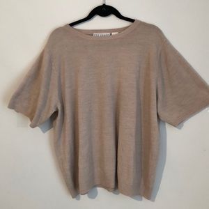 Oversized sweater tee